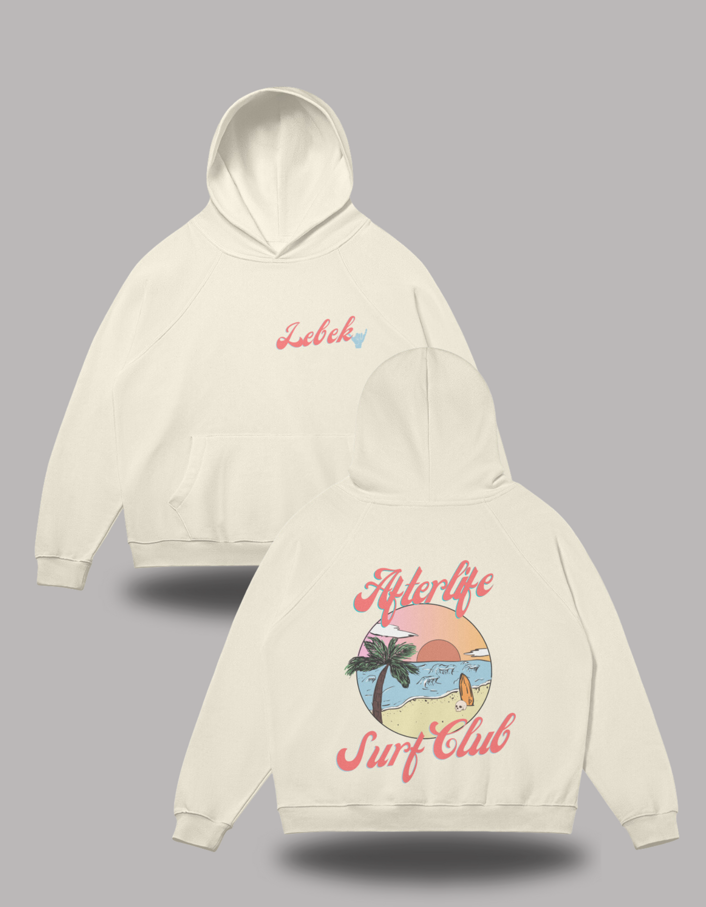 Afterlife Surf Club Oversized Hoodie
