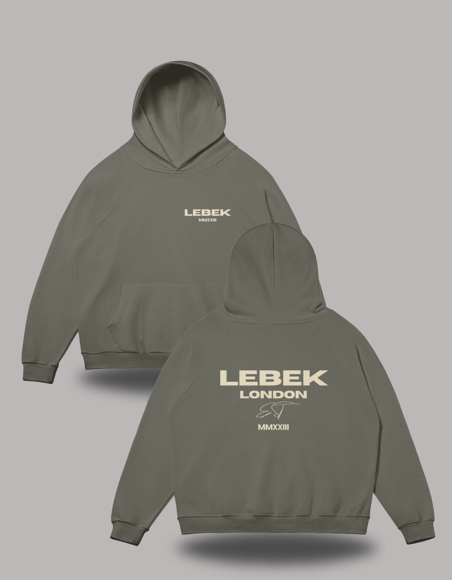 Script MMXXIII Oversized Hoodie
