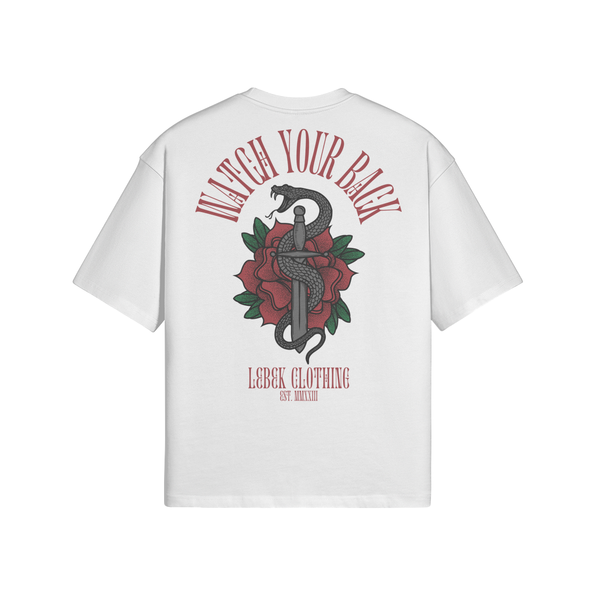 Watch Your Back Oversized Tee