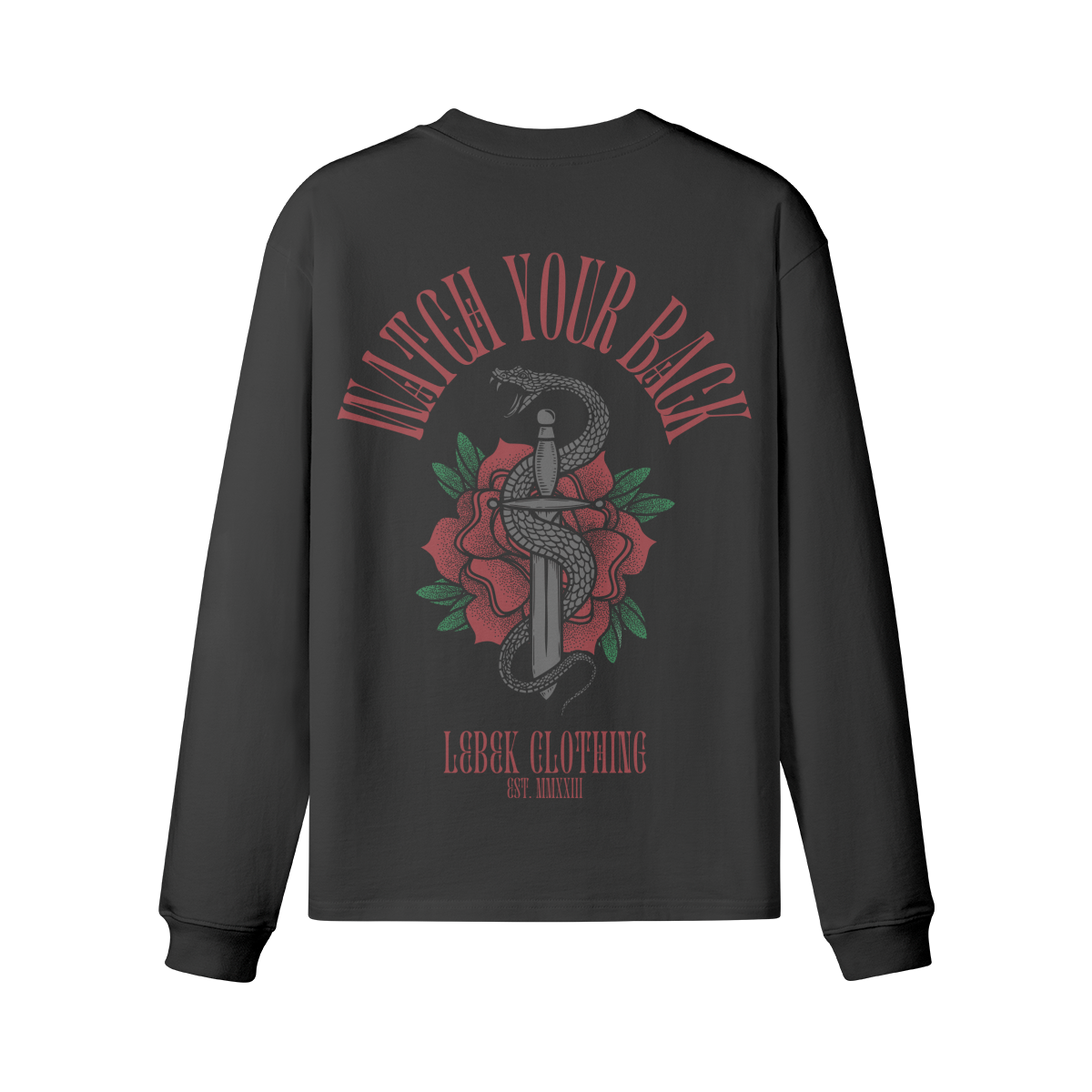 Watch Your Back Long Sleeve Tee