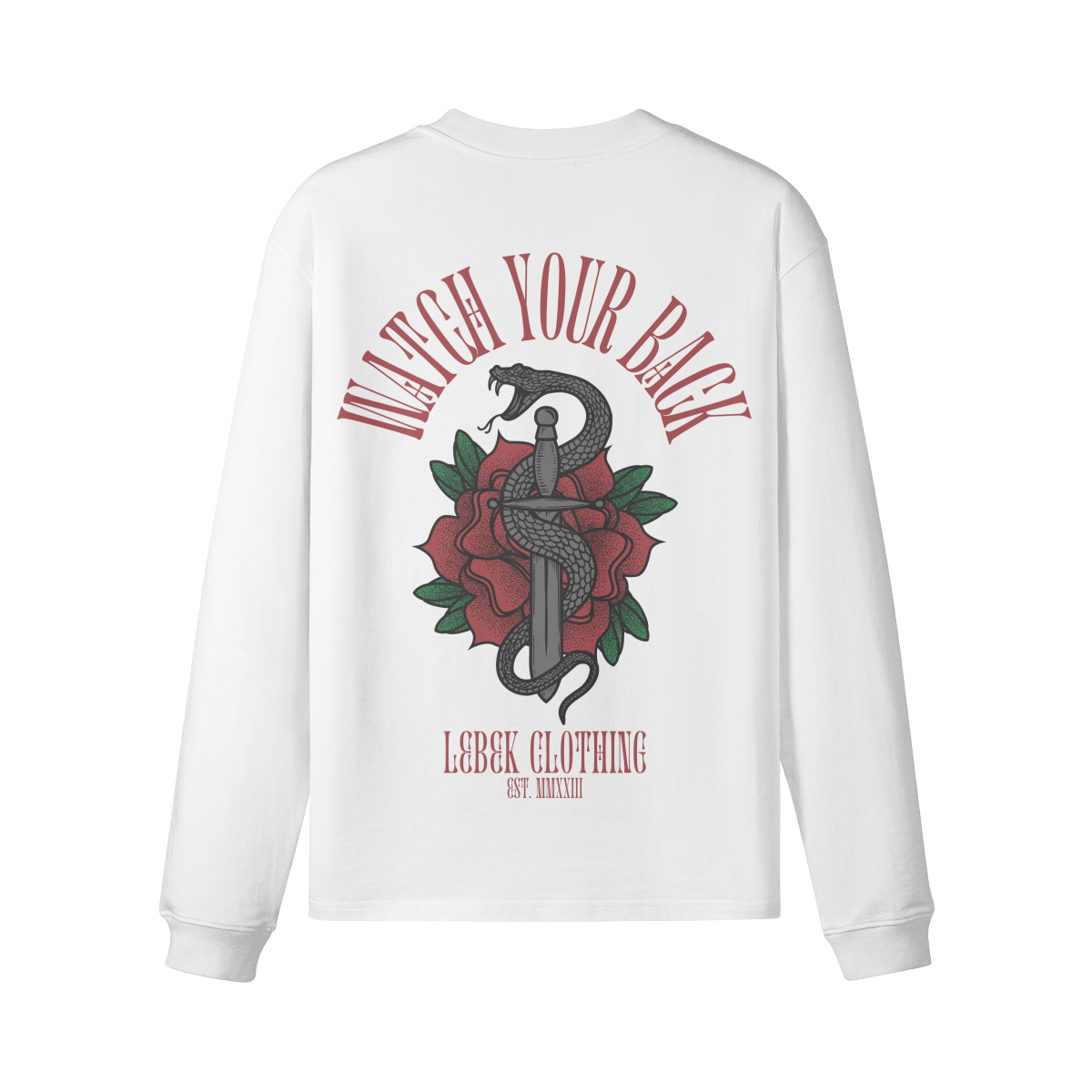 Watch Your Back Long Sleeve Tee