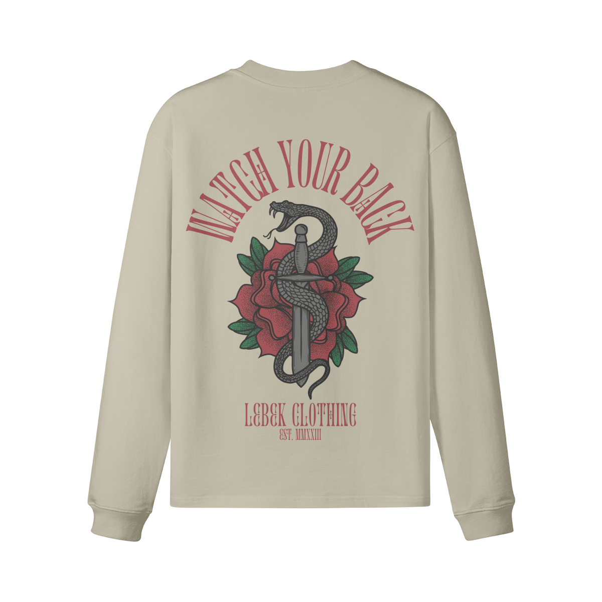 Watch Your Back Long Sleeve Tee