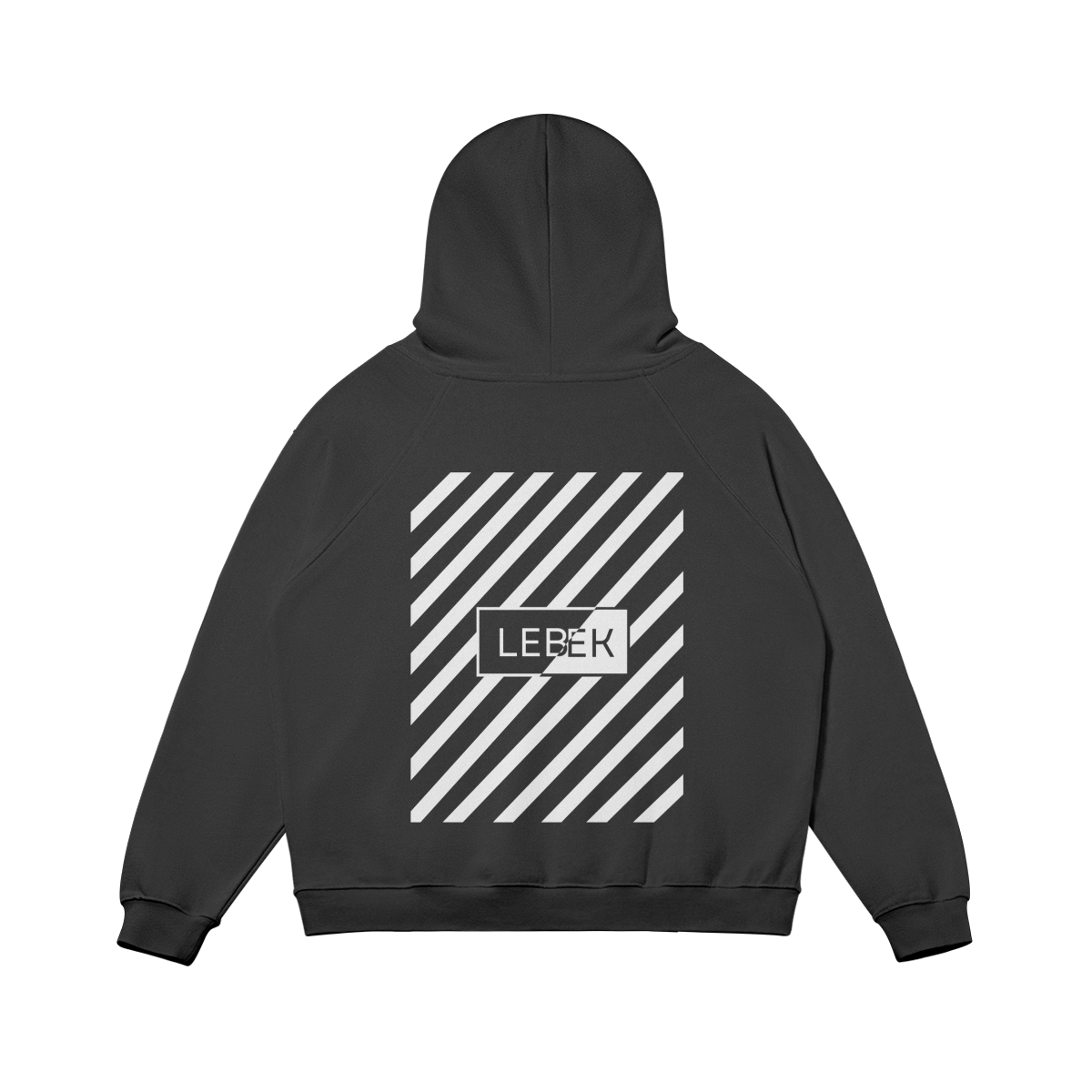 Stripe Oversized Hoodie