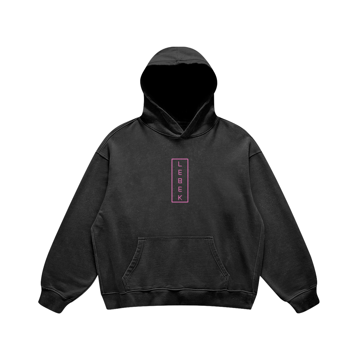 Retro Neon Koi Oversized Hoodie