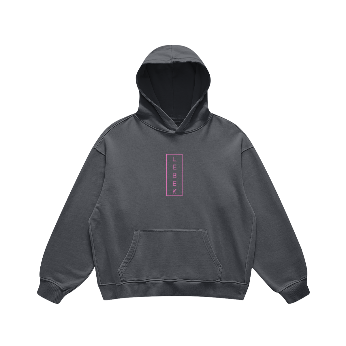 Retro Neon Koi Oversized Hoodie