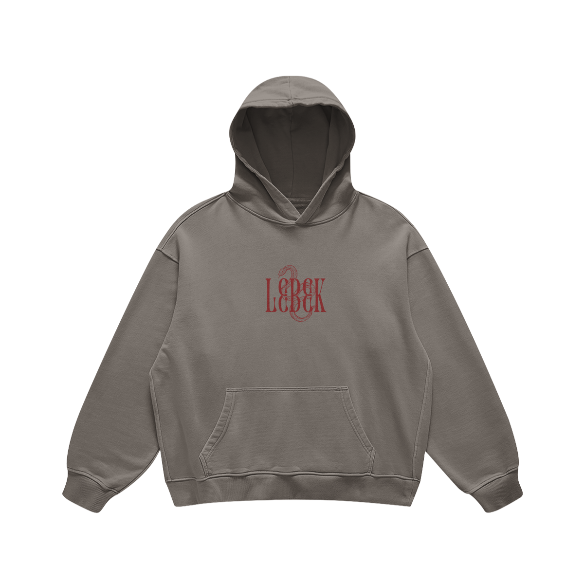 Watch Your Back Oversized Hoodie