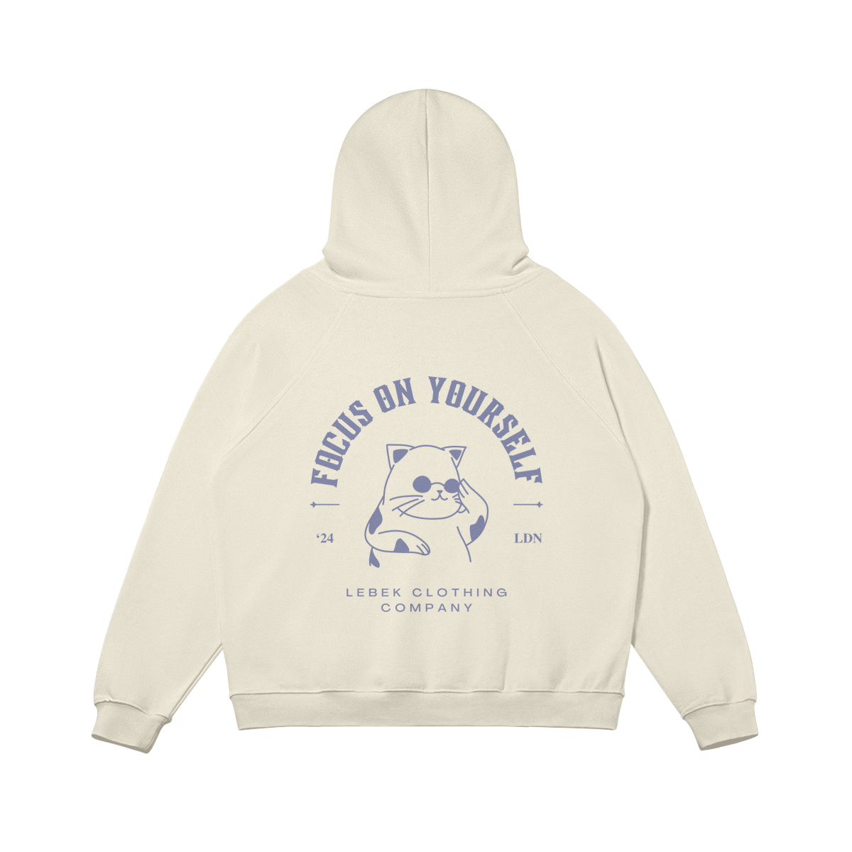 Cat Motivator Oversized Hoodie