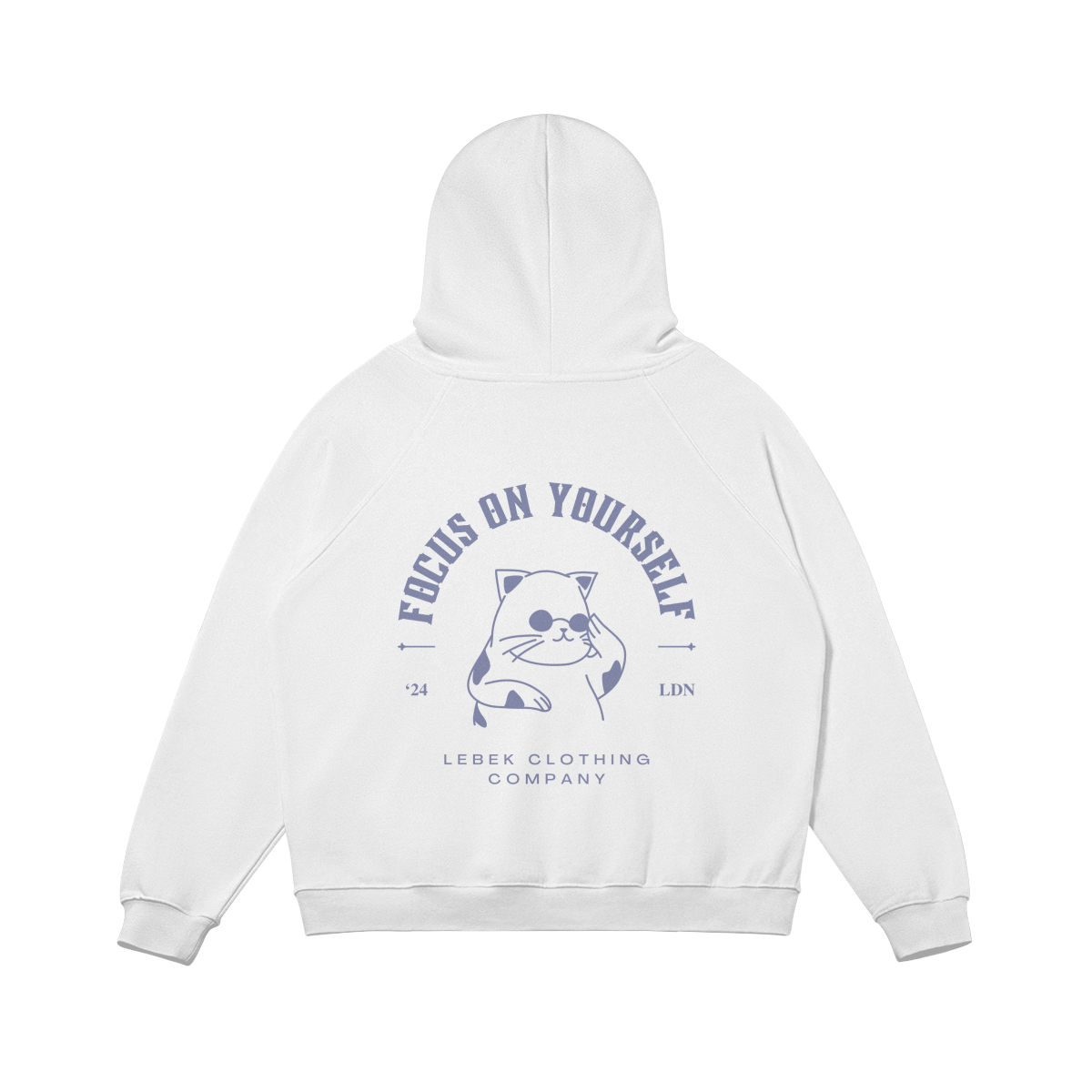 Cat Motivator Oversized Hoodie