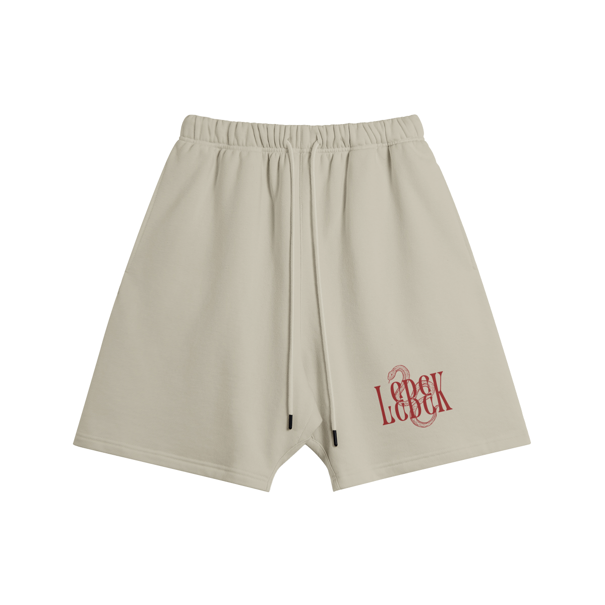 Red Snake Shorts