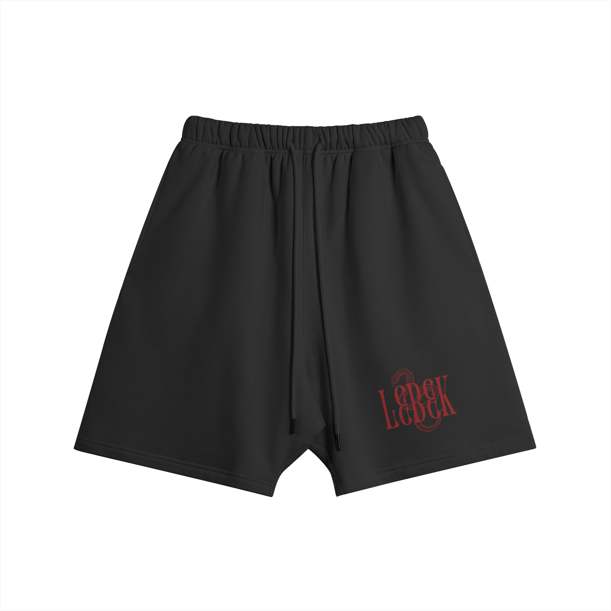 Red Snake Shorts
