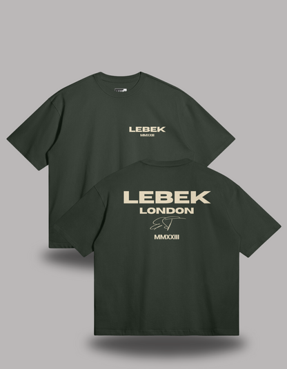 Lebek Script Oversized Tee