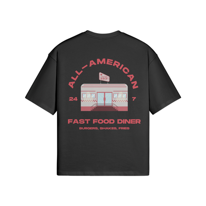 All-American Diner Oversized Tee