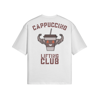 Cappuccino Lifting Club Oversized Tee