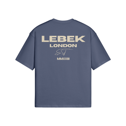 Lebek Script Oversized Tee