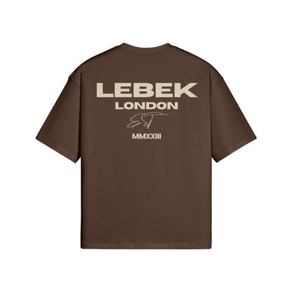 Lebek Script Oversized Tee