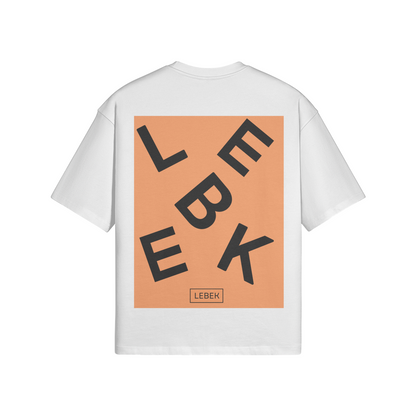 Scattered Letters Oversized Tee